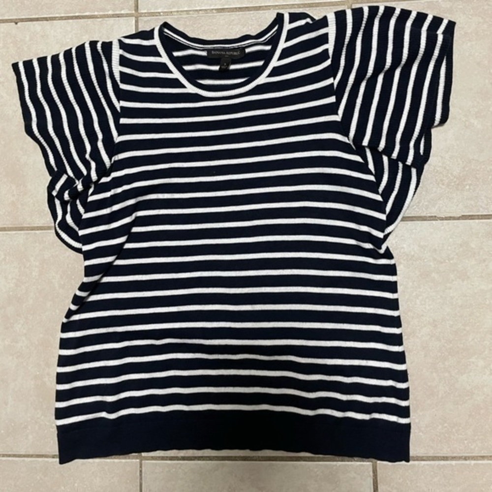 Banana republic striped top